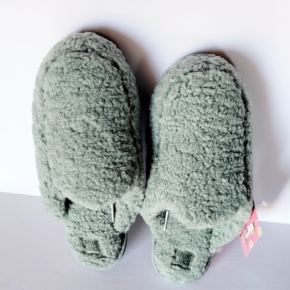 Muk Luks Chaya Slipper Gray Green - Picture 3 of 4